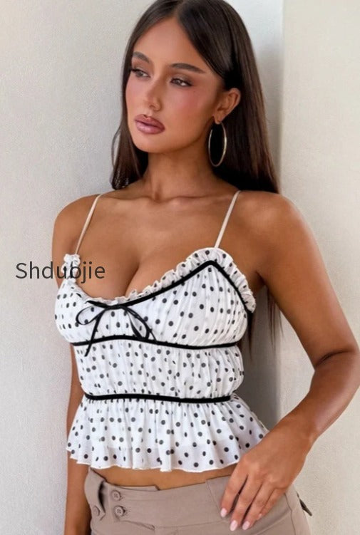 polka-dot-mesh-low-cut-sexy-cami-top