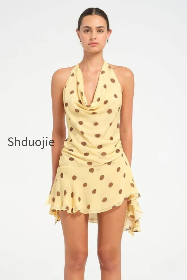 polka-dot-chiffon-halter-deep-v-slit-backless-mini-dress