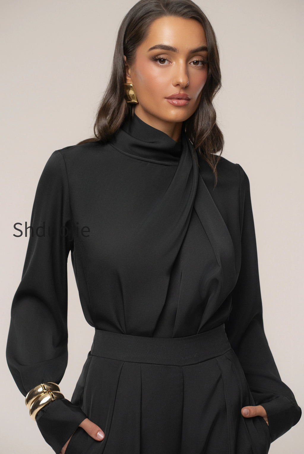 black-alexa-satin-blouse