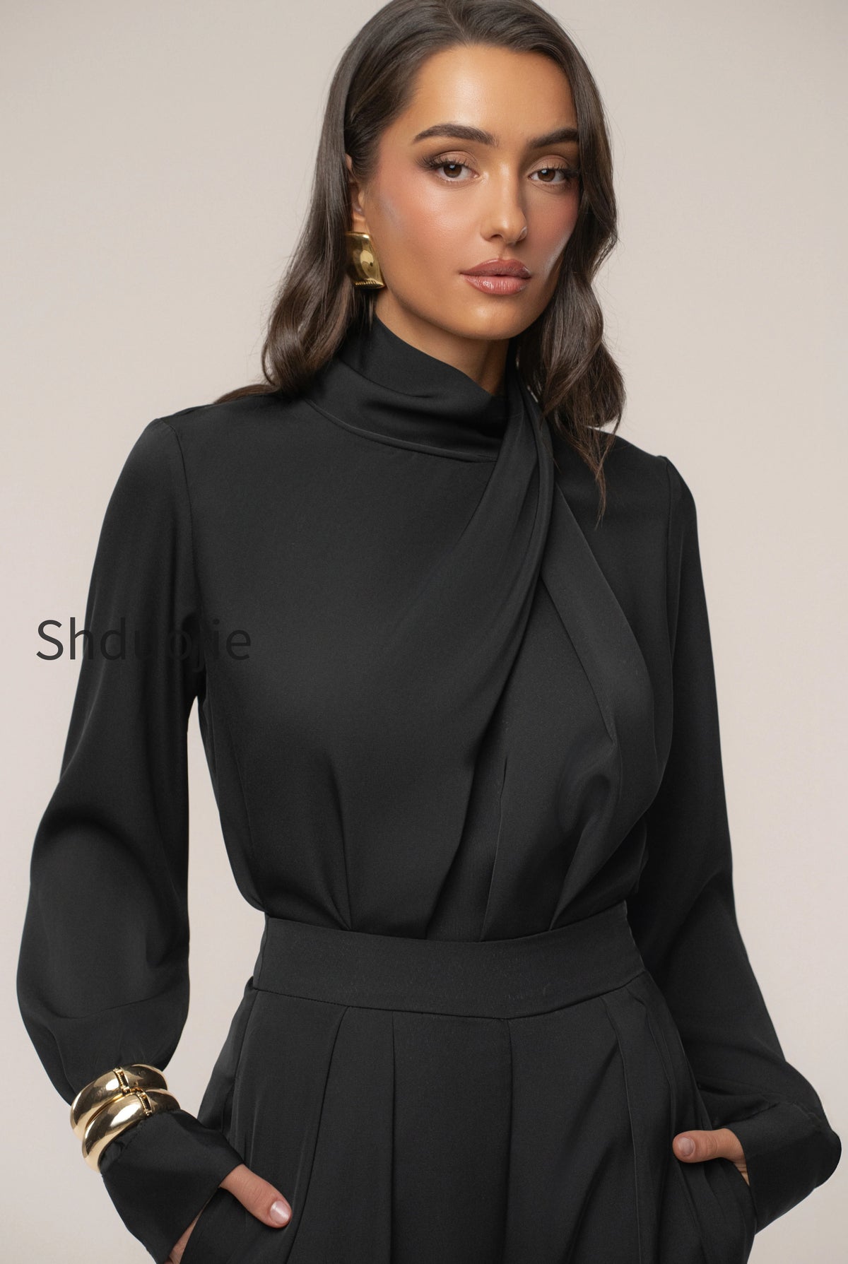 black-alexa-satin-blouse