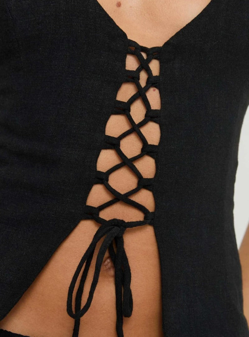clouded-linen-blend-vest-top-black