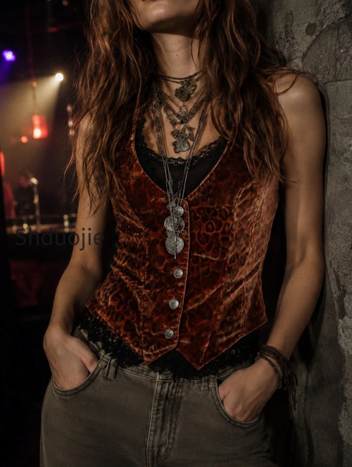caramel-velvet-leopard-lace-button-vest