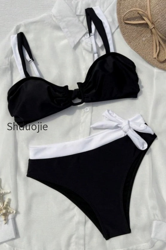 black-white-minimal-sexy-bikini-set
