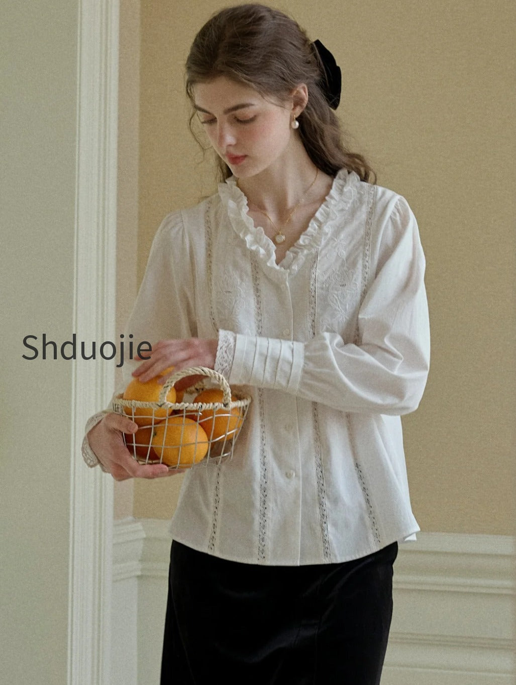 faith-lace-patchwork-v-neck-embroidered-blouse